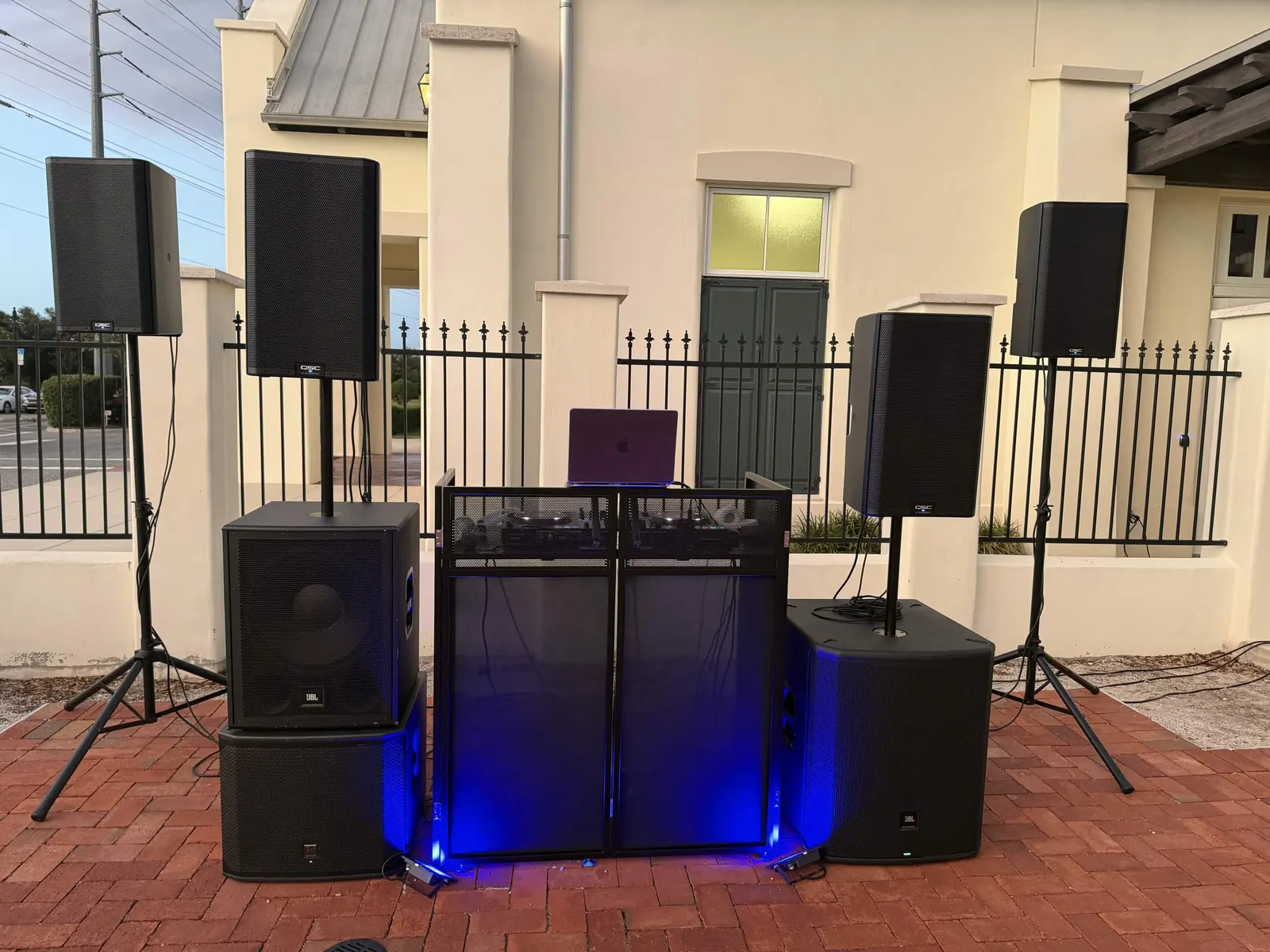 XLR event sound in use